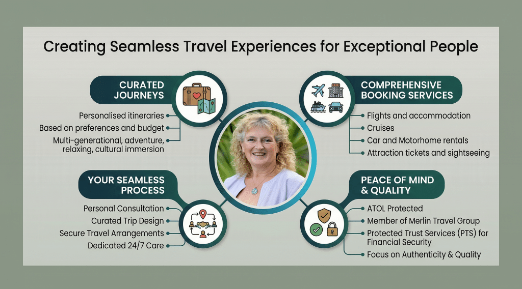 Independent travel agent and travel planner Lyn