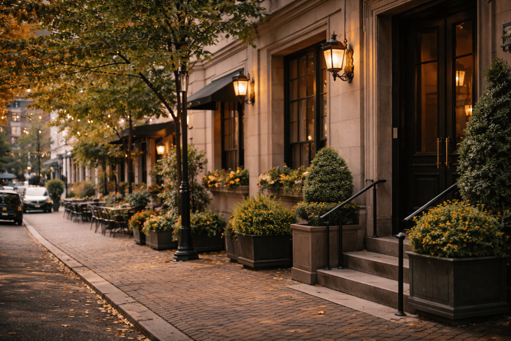 Effortless hotel location