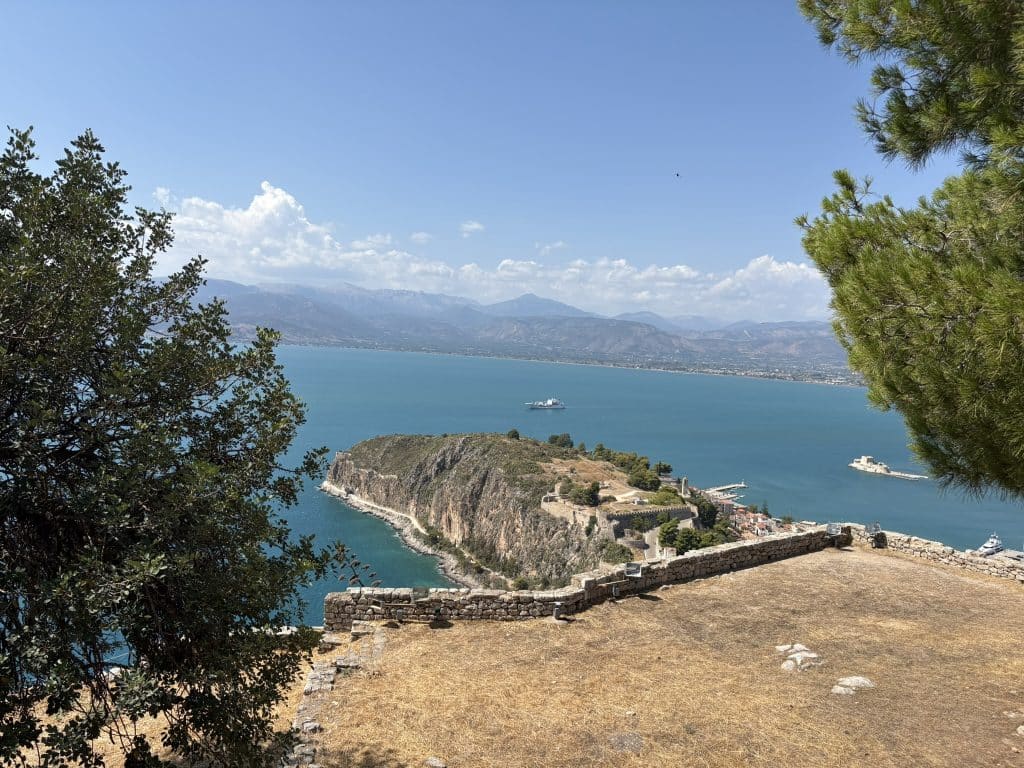 Napflio Coastal view