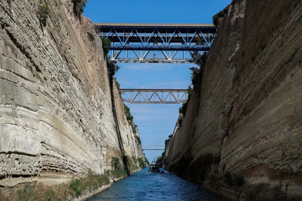 Corinth Canal view